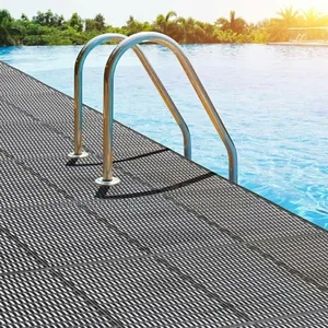 Grey PVC Safety Runner,This Mat Brings Safety to Any Floor.