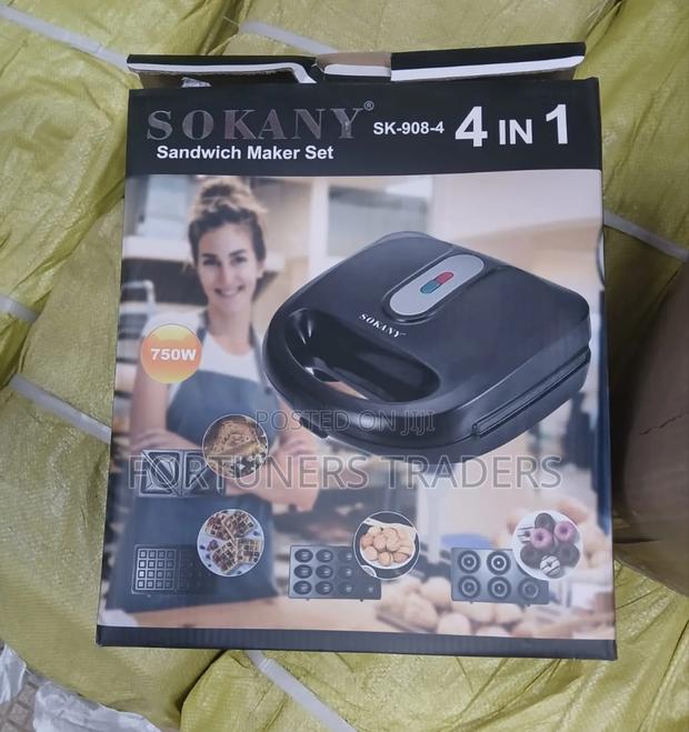 Sandwich Maker 4 in 1 Sokany Sandwich Maker