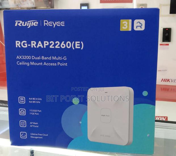 Ruijie Rg-rap2260(E) Wi-fi 6 Ax3200 Dual-band Multi-g Ap