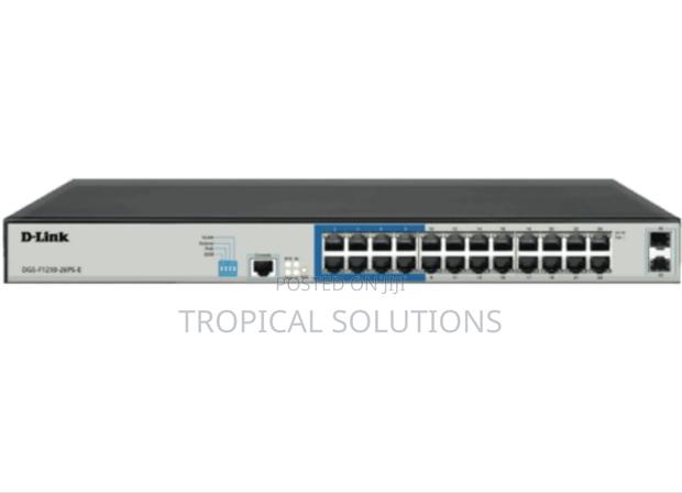 D-Link DGS-F1210-26ps 26 Port Gigabit Smart Managed Poe 2sfp