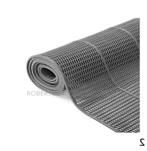 Grey Skid-Proof Mat Non-Slip and Low Maintenance