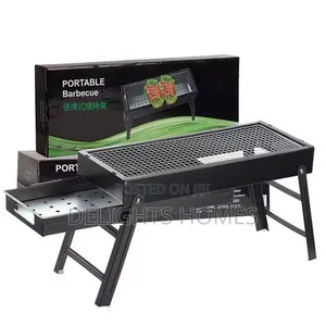 Foldable Portable Barbecue Charcoal Grill-HLX