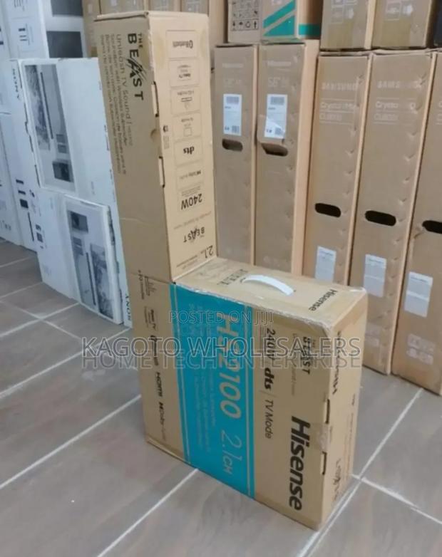 New Model Hisense Sounds Bar. Model Hs2100 - main view