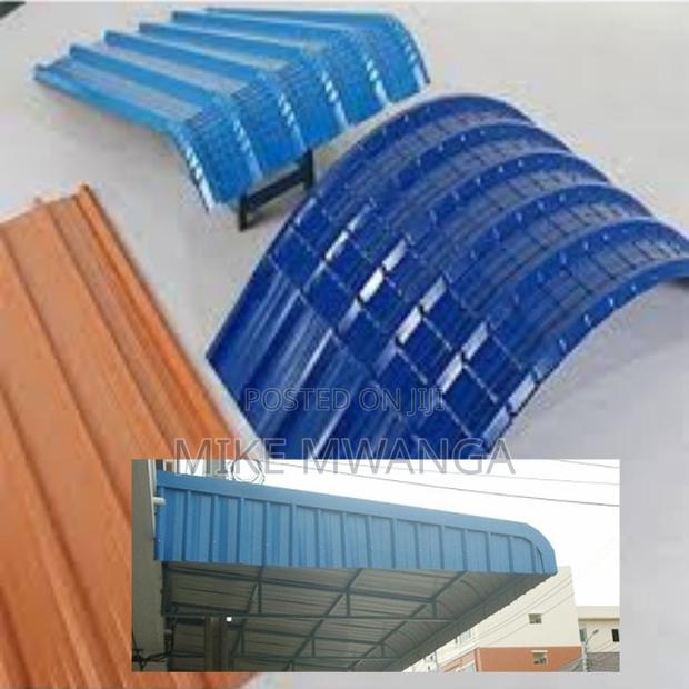 Canopy Iron Crimpled Sheet