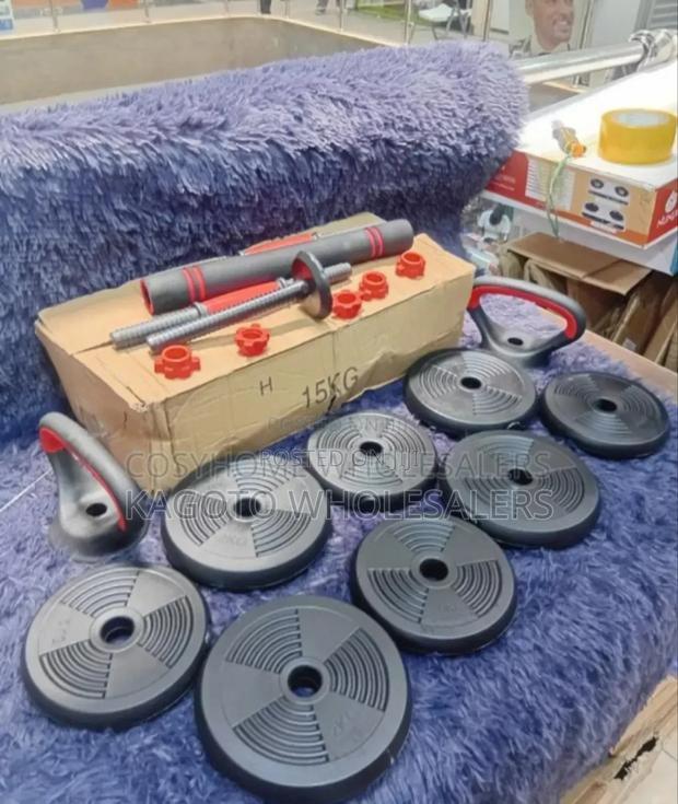 Restocked Strong 6in1 30kgs New Dumbellss. - main view