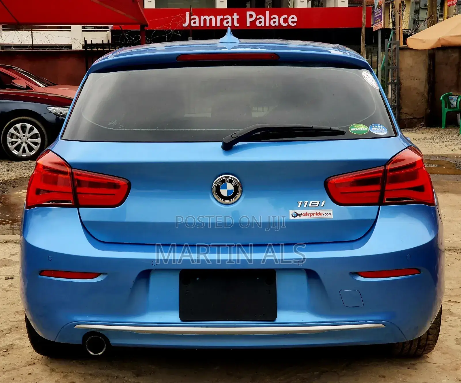 BMW 118i 2018 Blue