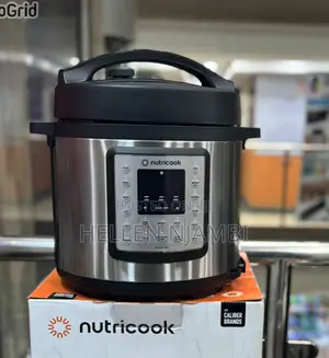 Nutricook Pre-Programmed 6ltrs Electric Pressure Cooker