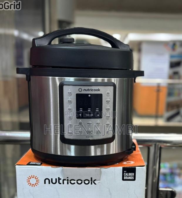 Nutricook Pre-Programmed 6ltrs Electric Pressure Cooker