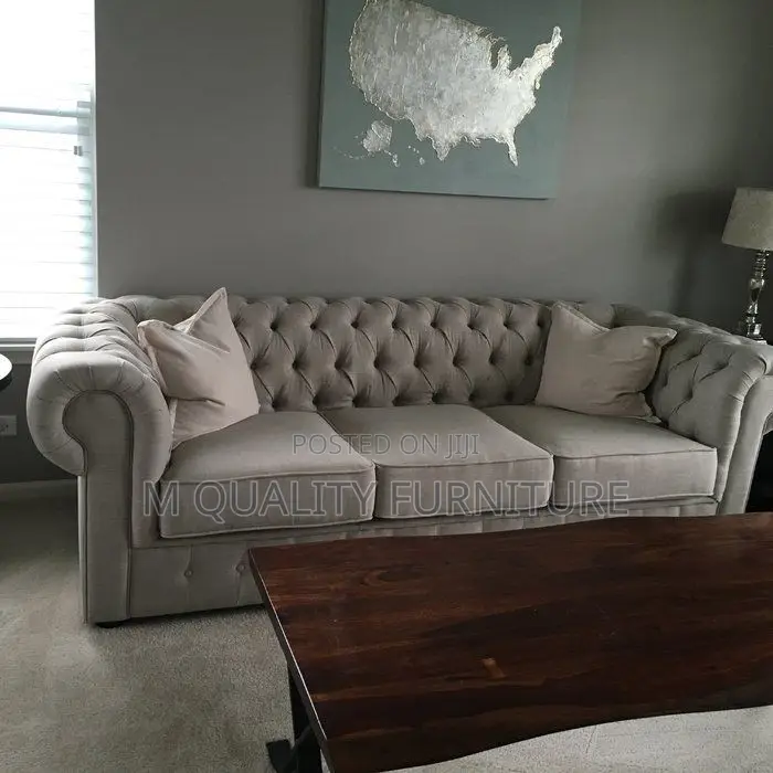 3 Seater Chesterfield Quality Sofa