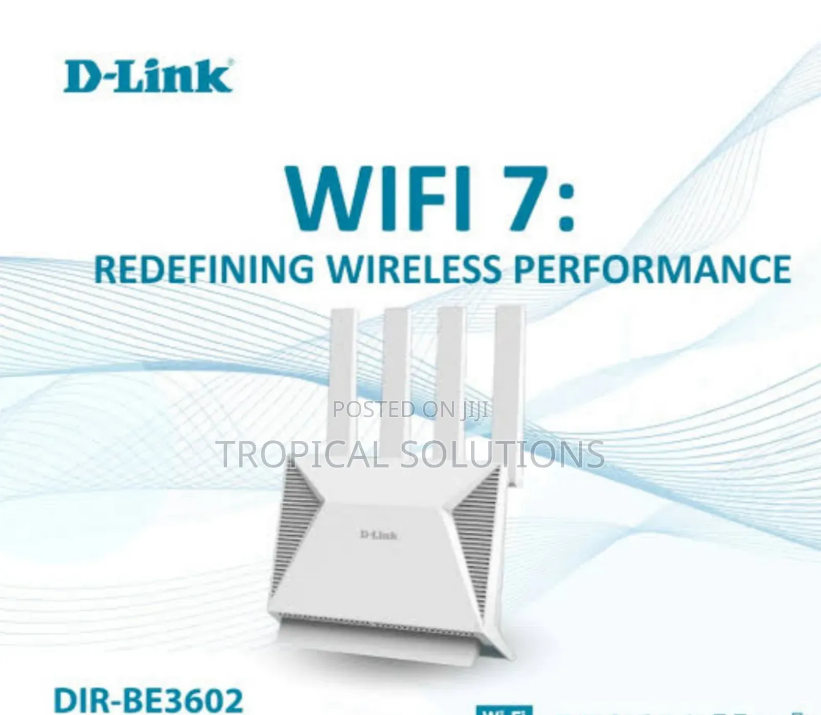 D-Link Be3600 Wi-Fi 7 Dual-Band Mesh Router