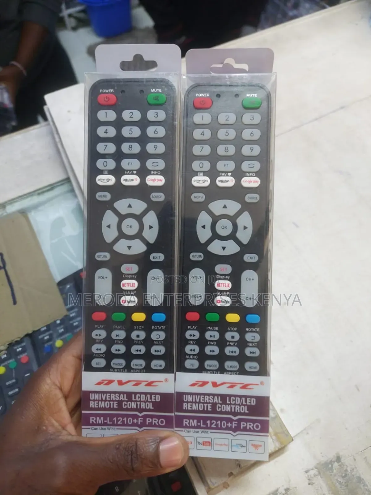 Universal LCD/Led Remote Control Rm-L1210