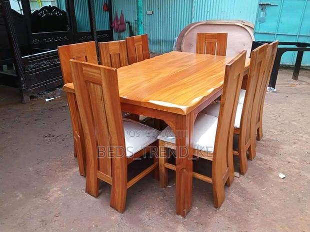 Wooden 8 Seater Dining Set