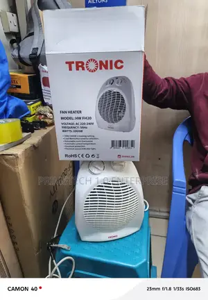 Tronic Fan Heater, Tronic Fan Heater -2000watts