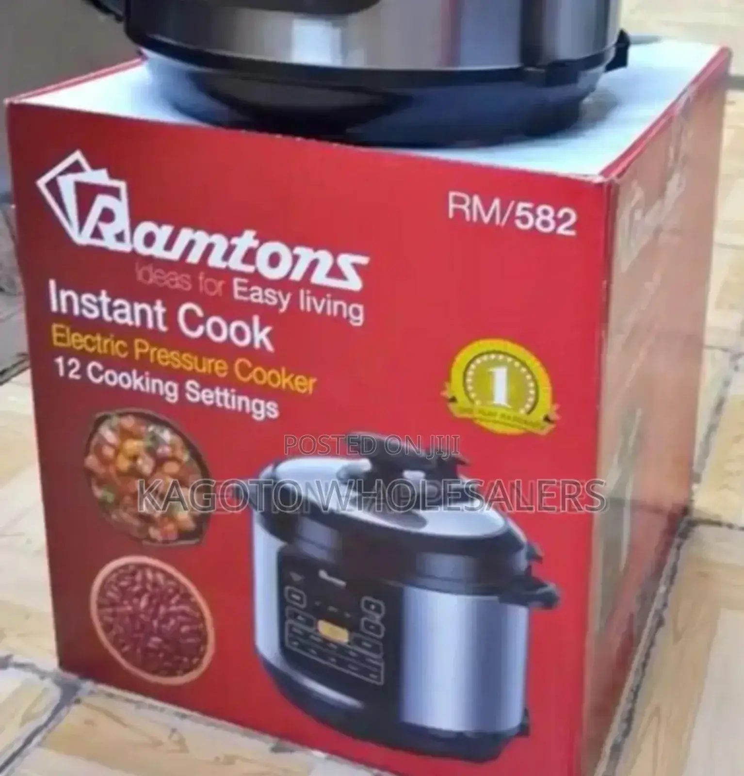 Brand New 6l Ramtons Pressure Cooker. Super