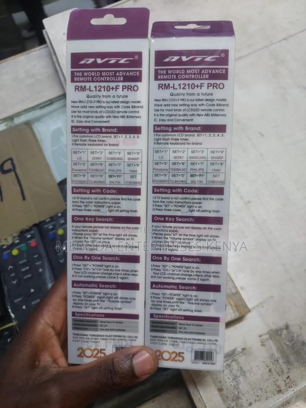 Rm-L1210 +F Pro Remote Control for LCD TVS - main view