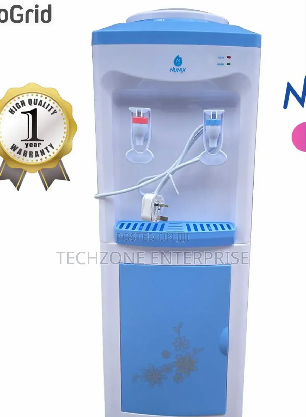 Nunix Q7 Hot Normal Water Dispenser Storage Cabinet