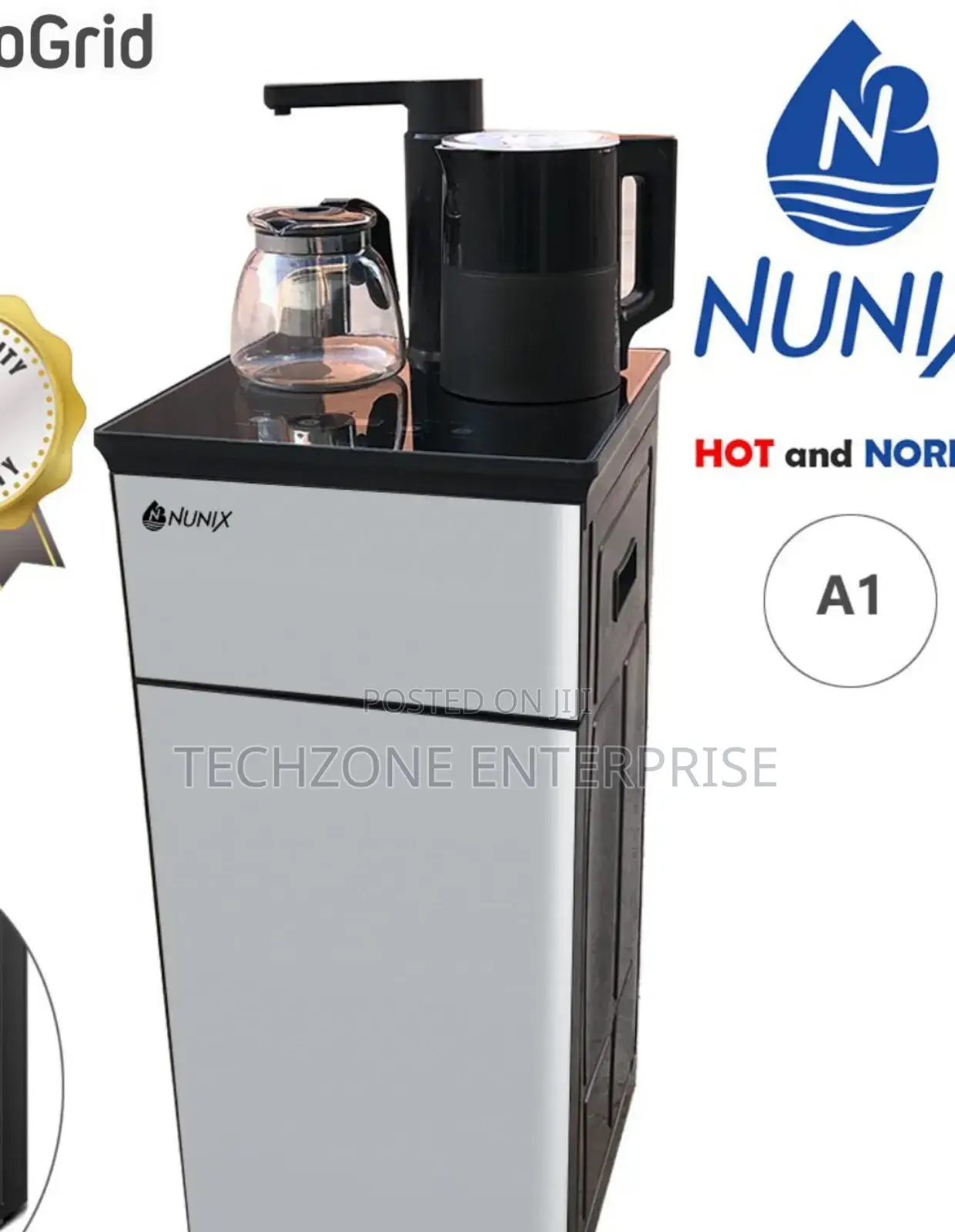 Nunix A1 Hot Normal Bottom-Load Water Dispenser Kettle
