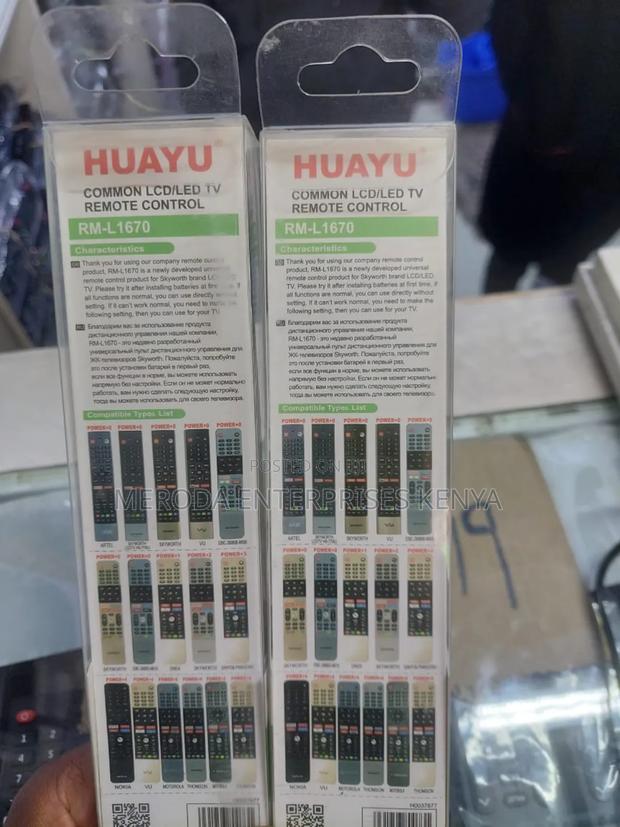 Rm-L1670 Universal Smart Tv Remote Controllers - thumbnail 3