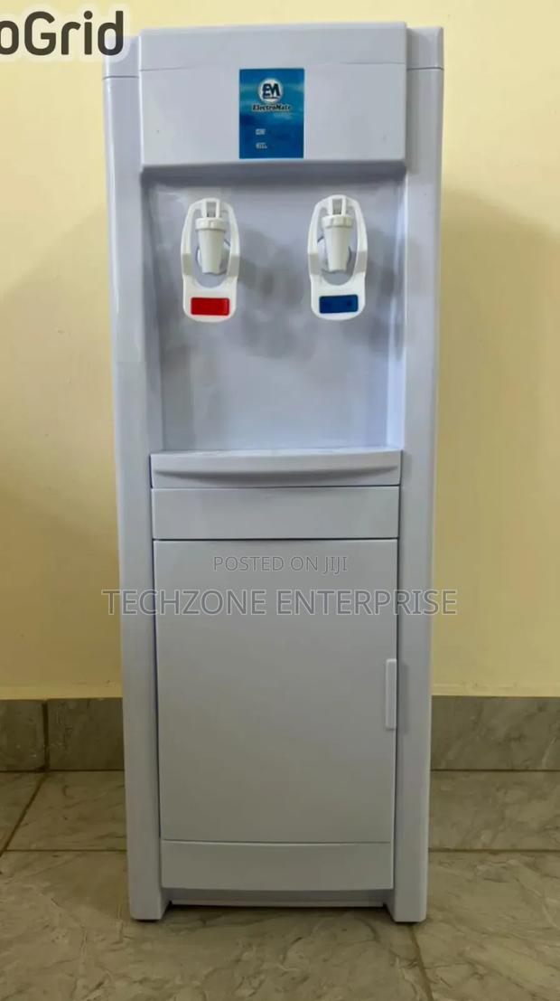 Electromate White Hot and Normal 2 Taps Water Dispenser  - main view
