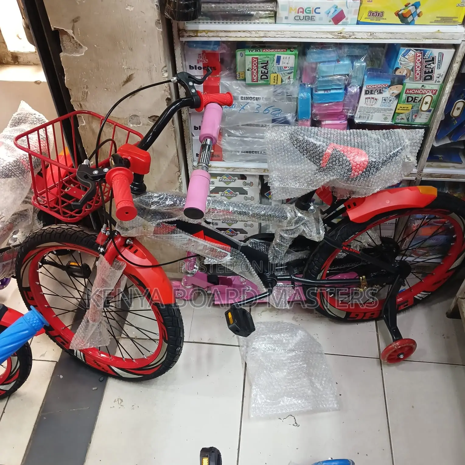 Red Size Bicycle Ages 7,8, 9,10, 12