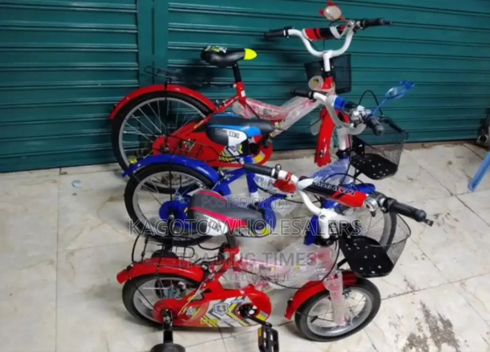 Reatocked Red/Blue Lion King Size 16 Kids Bike