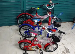 Reatocked Red/Blue Lion King Size 16 Kids Bike