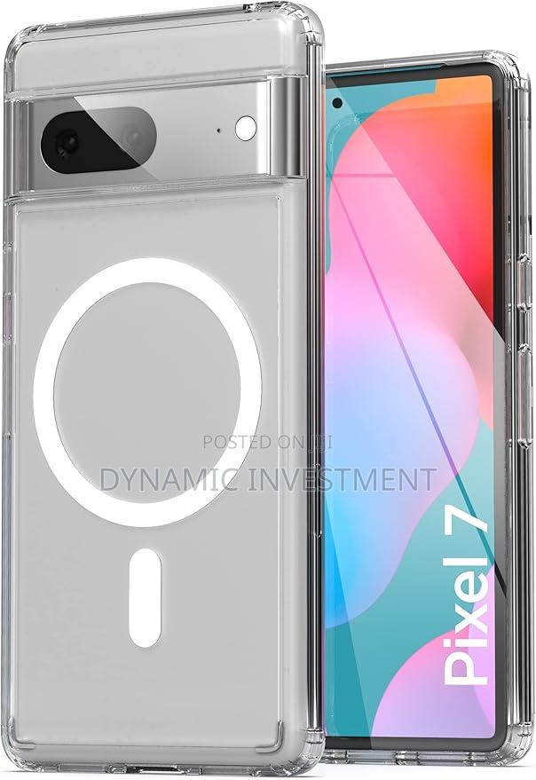 Google Pixel 7 Magnetic Case Clear Shockproof Crystal !  - thumbnail 2