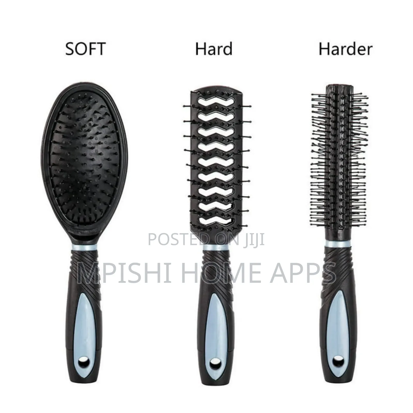 6 In 1 Hair Combs Set