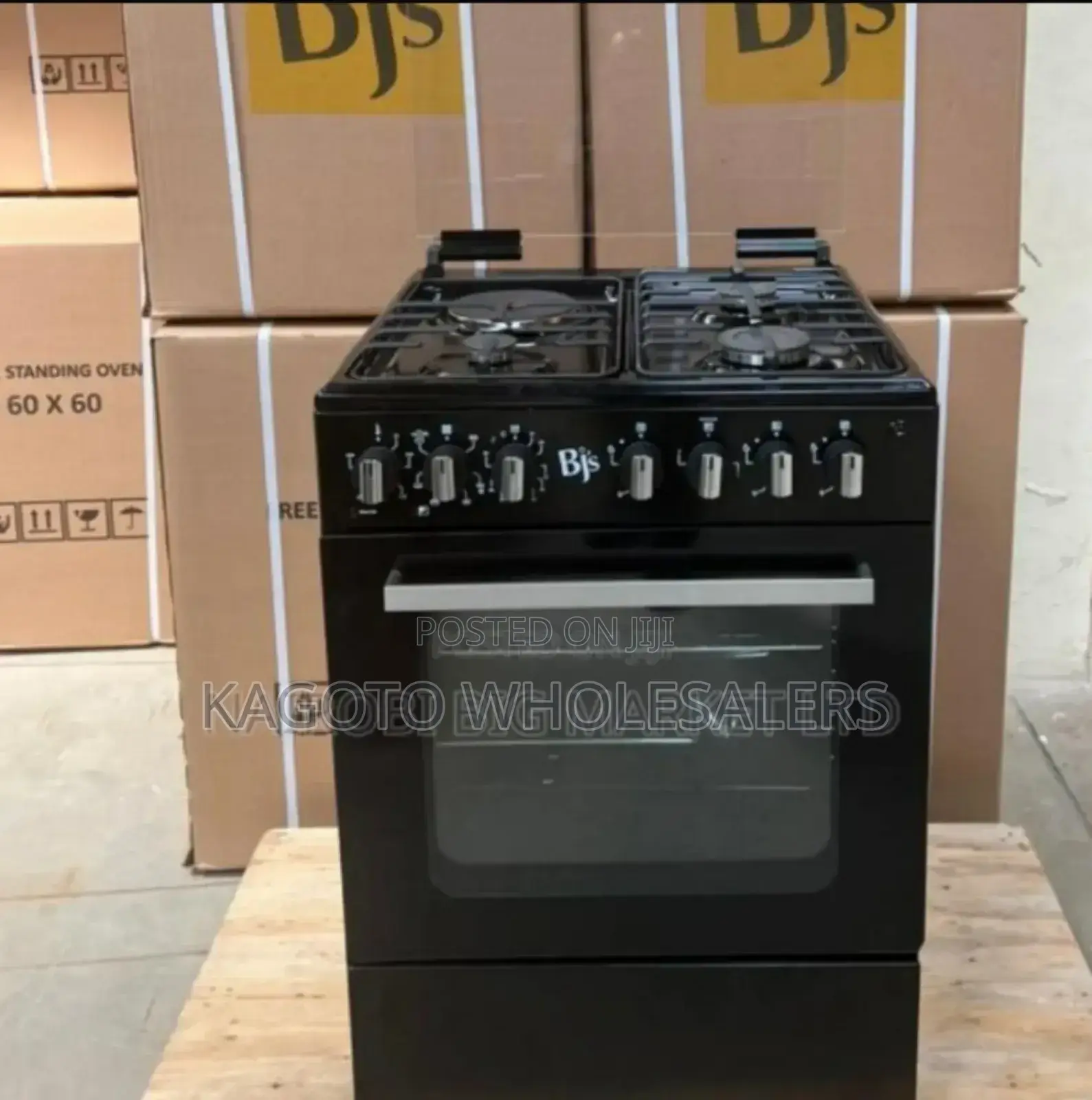 BJS 60by60 Standing Çooker. Electric Oven