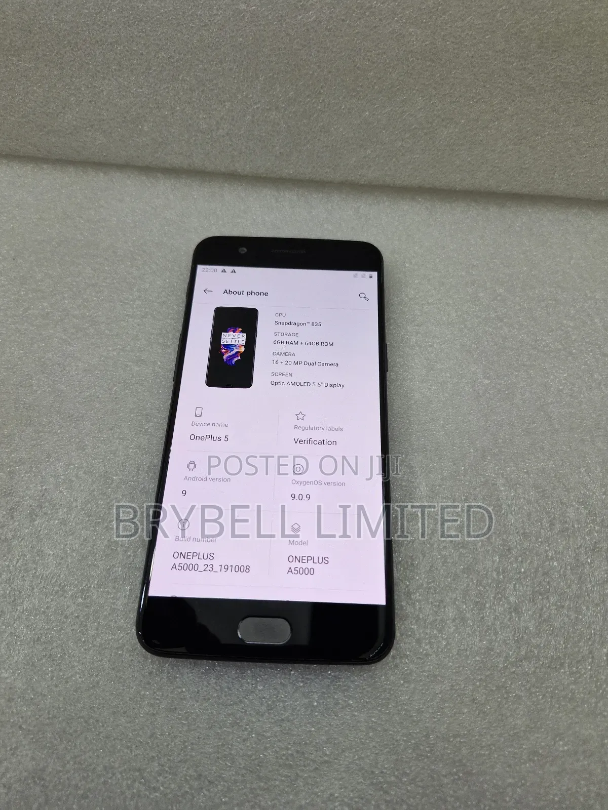 OnePlus 5 64 GB Gray