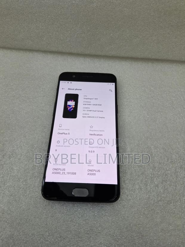 OnePlus 5 64 GB Gray - thumbnail 3