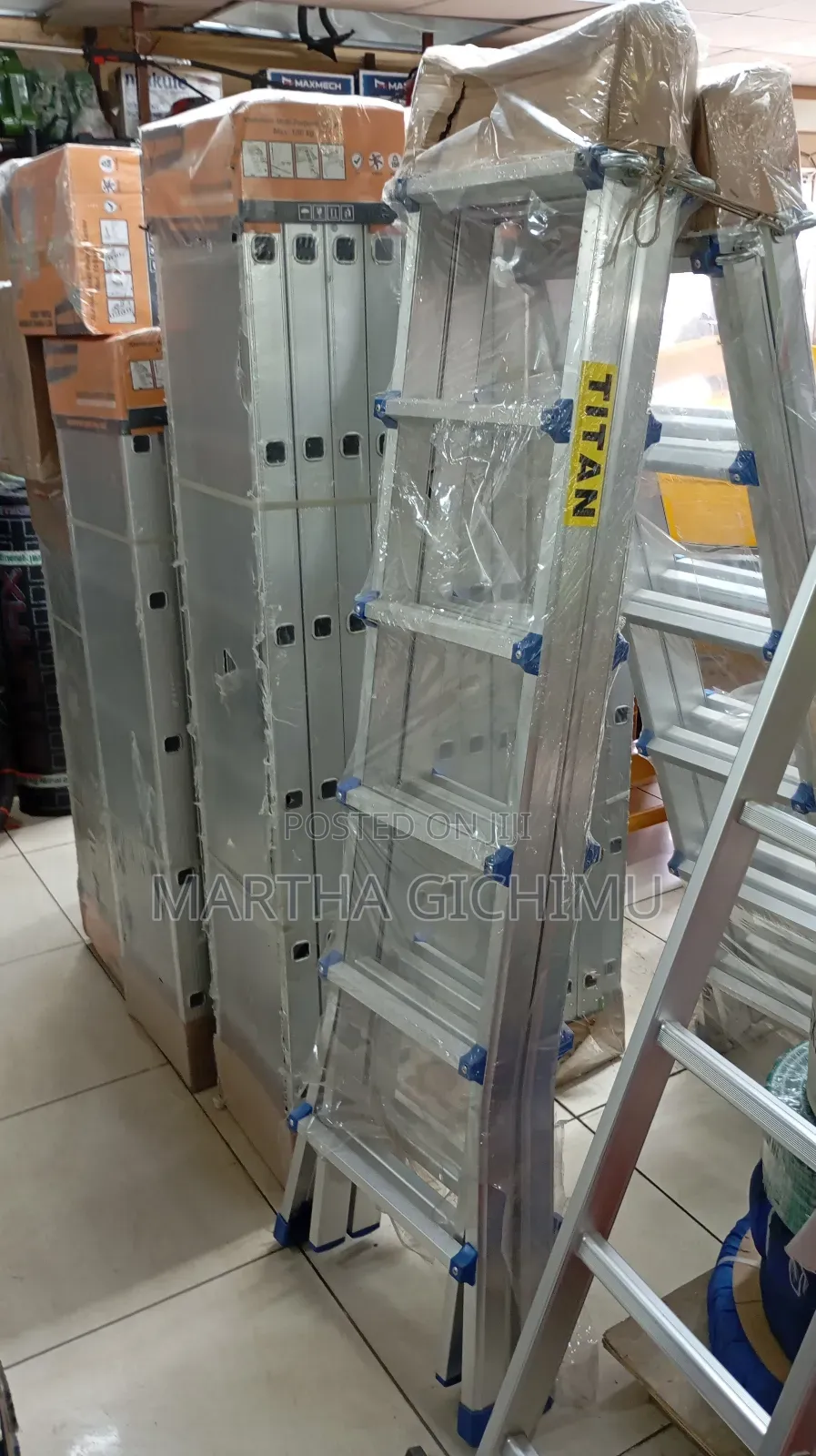 Multipurpose Aluminium Ladder Available