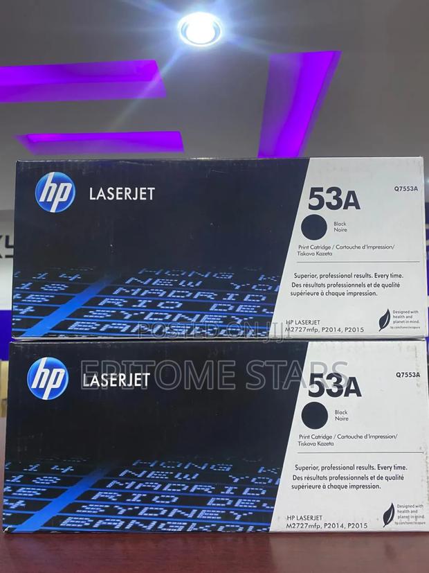 Hp 53a(Q7553a) Toner For Use In Hp Laserjet P2015x