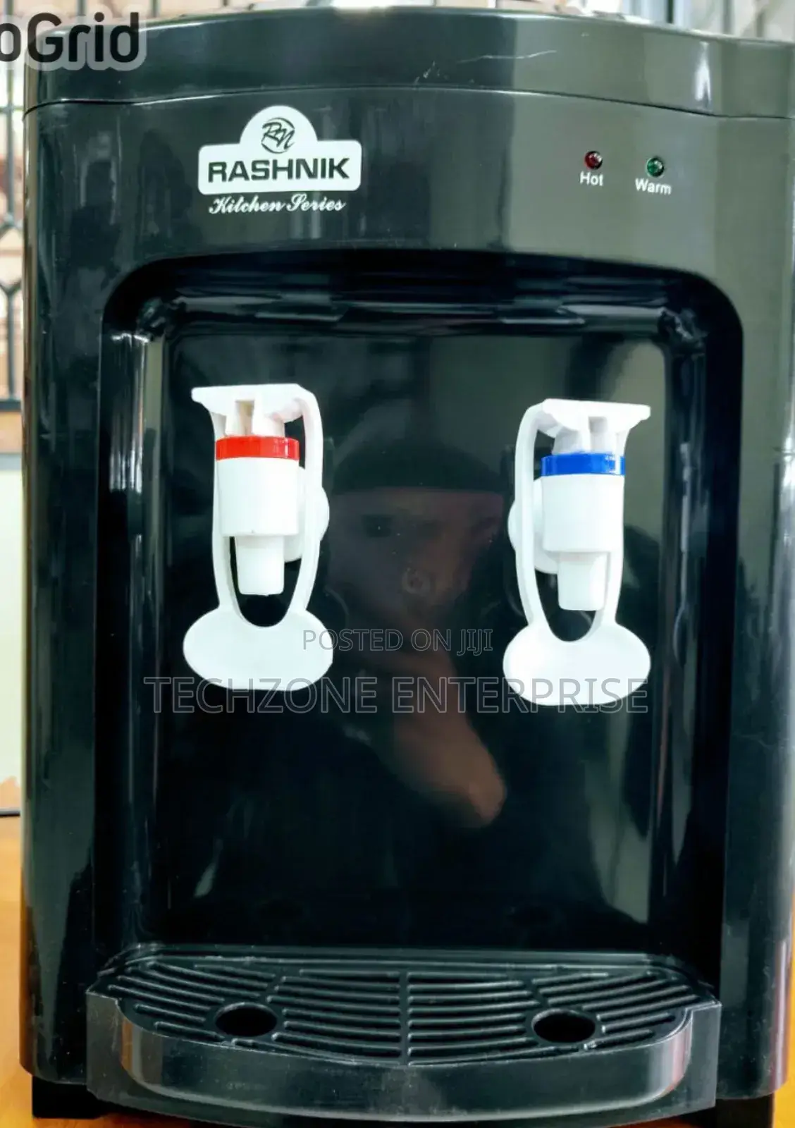 Rashnik Black Table Top Water Hot and Normal Dispenser 
