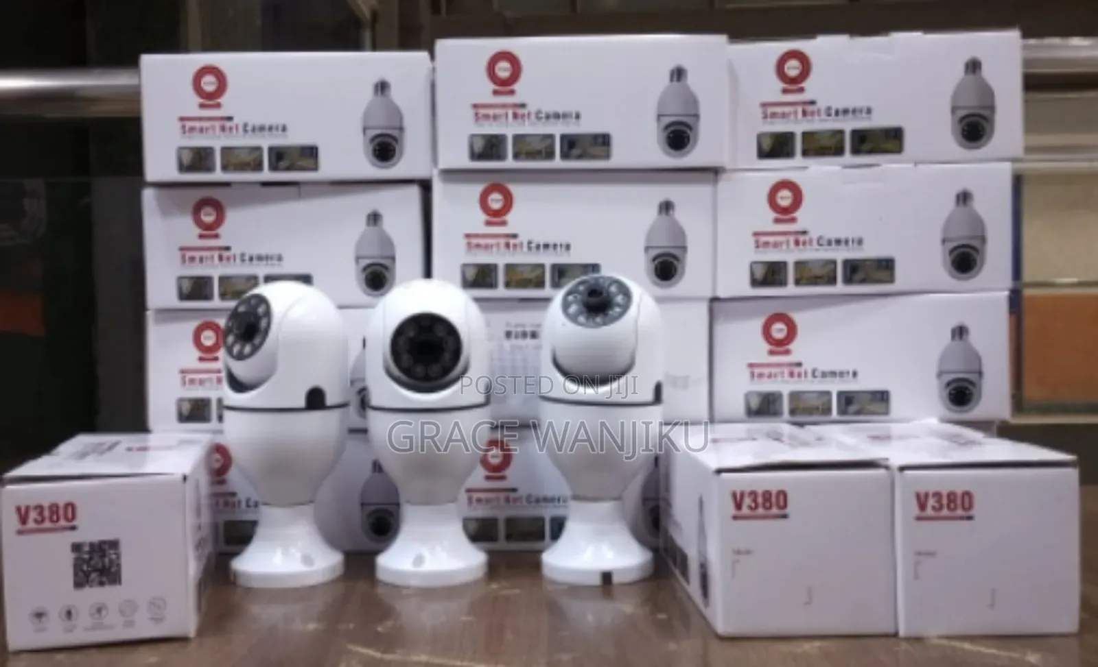 Smart PTZ Security Camera 360 Pan,
