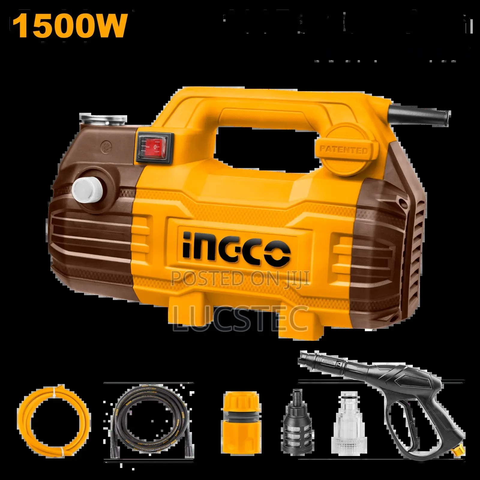 Ingco Hpwr15028 High Pressure Washer.