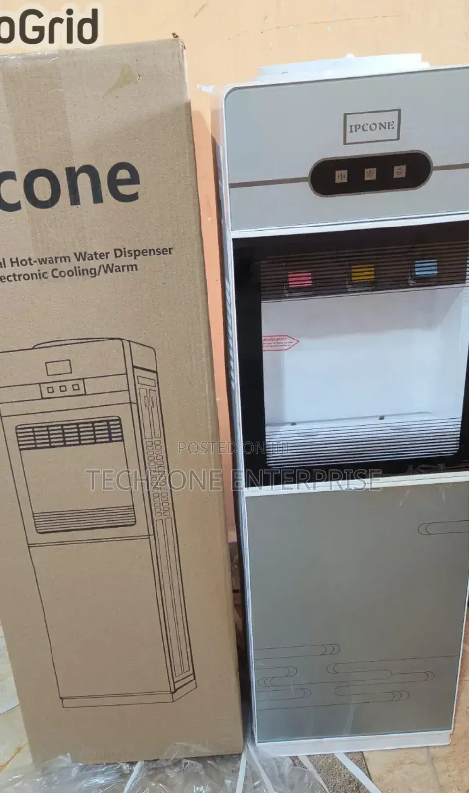 Ipcone 3 Taps Hot, Normal and Cold Dispenser Cabinet