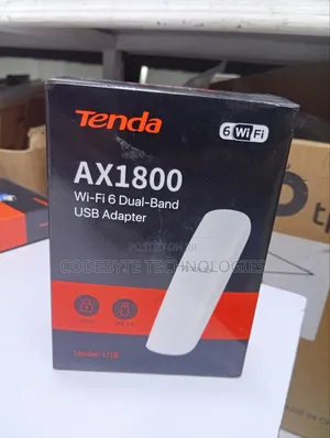 Tenda U18 Ax1800 Wifi 6 Dual Band Usb Adapter