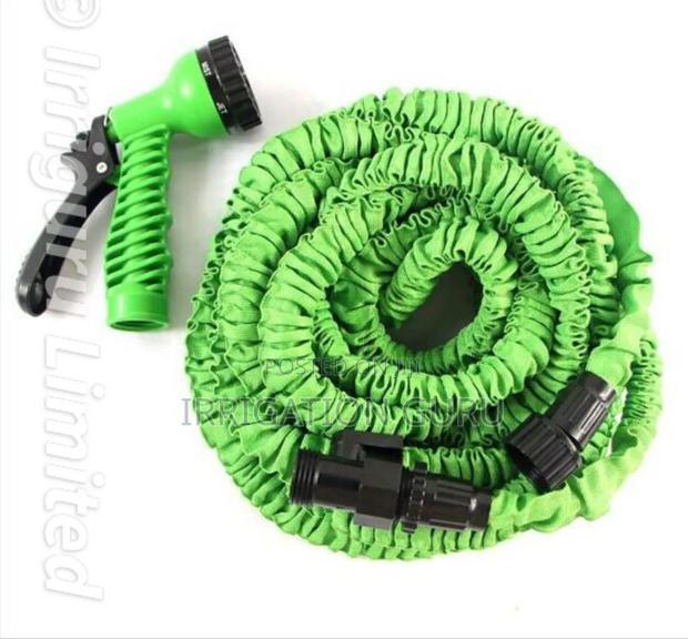 Coiled Garden Hose - main view