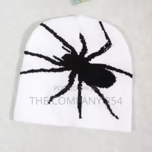 Unisex Beanie Hats Hip Hop Color Warm Spider Web Knitted