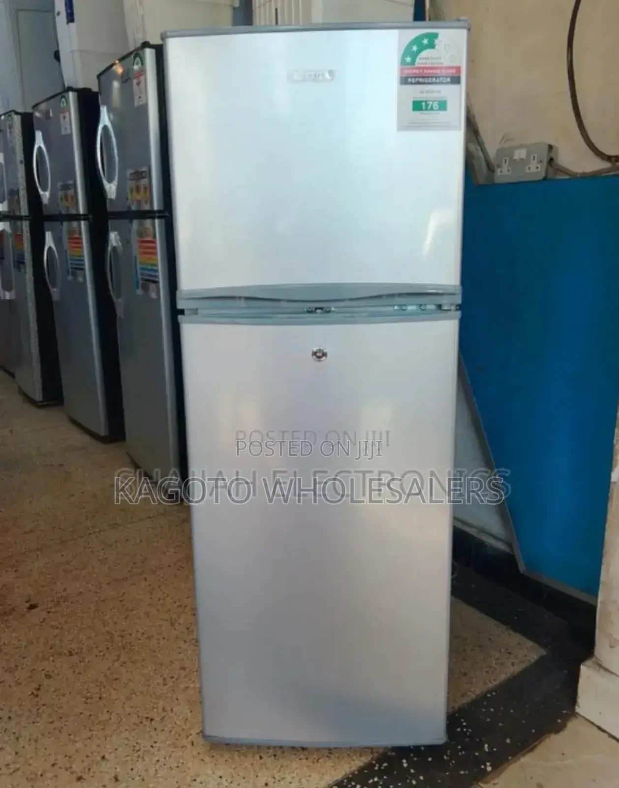 Double Door Volsmart 138l Refrigerator
