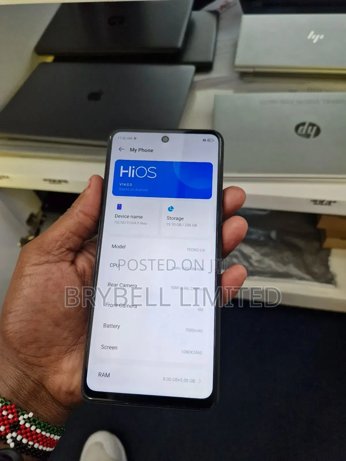 Tecno Pova 6 Neo 256 GB Gray