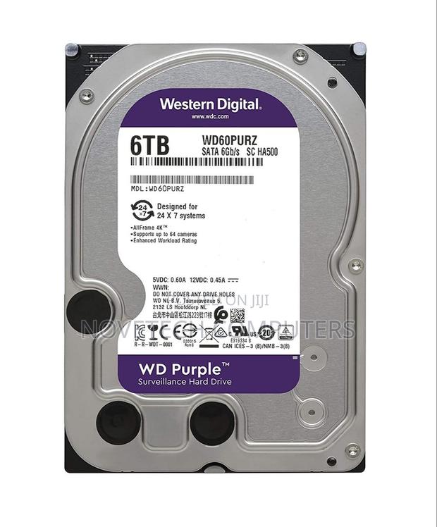 Wd 6tb Surveillance Hard Disk Drive - main view