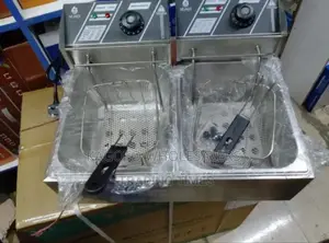 Quality Electric Double Deep Frier. Nunix