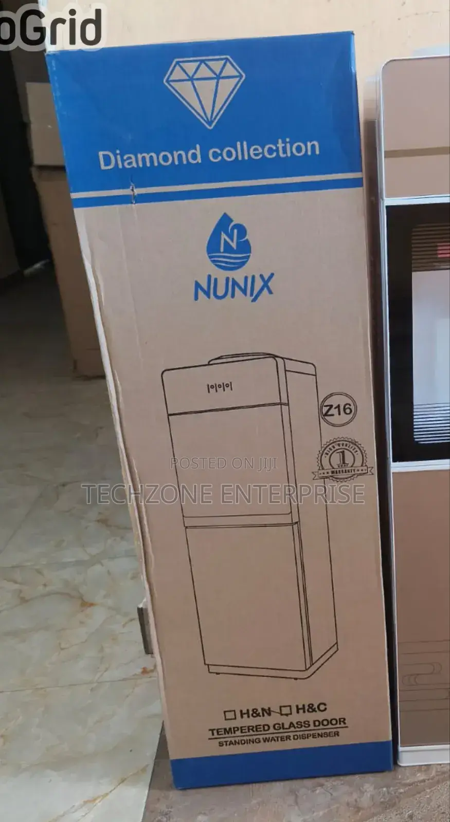 Nunix Z16 Hot and Normal Standing Water Dispenser