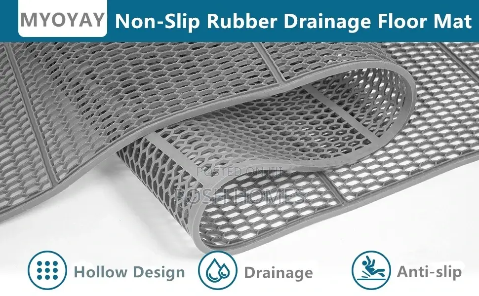 Grey Dryguard Mat – Perfect for Corridors Kitchens