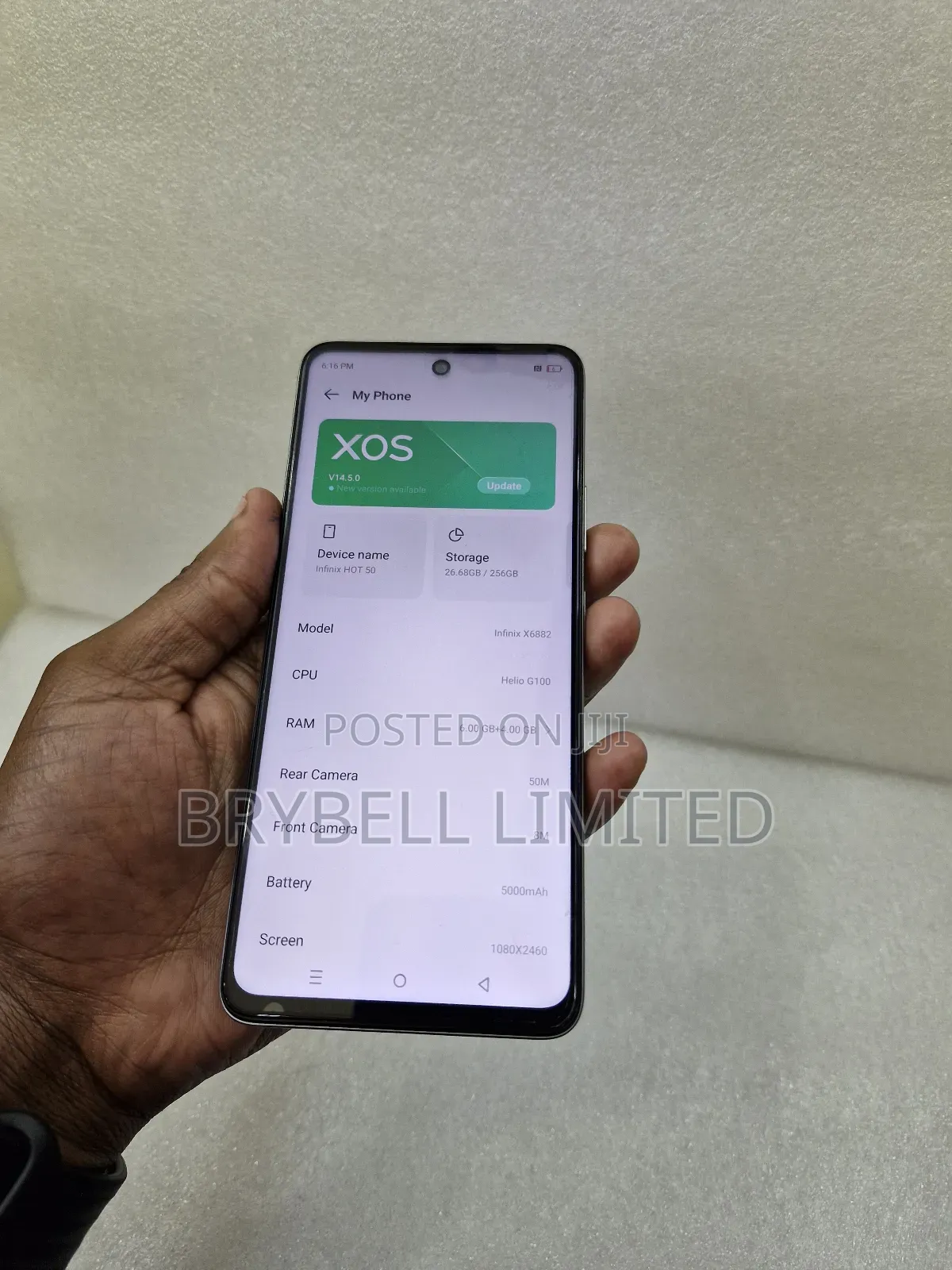 Infinix Hot 50 256 GB Gray