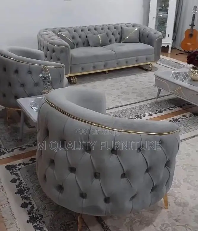 Gray Chesterfield Sofa Sets