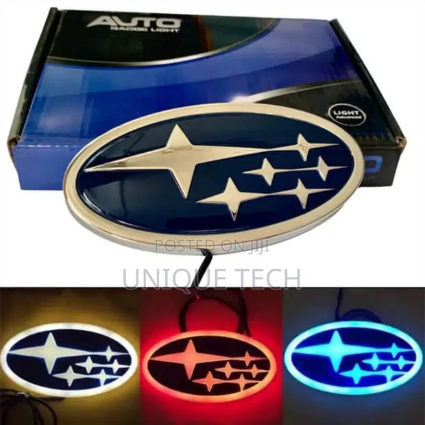 Subaru Led Emblem – Light-Up Logo for Front or Rear