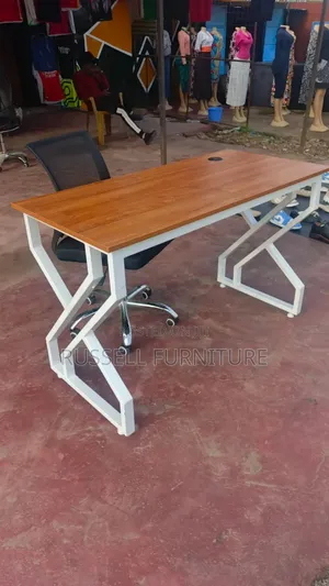 Study Chair (Mesh) and Metallic Study Table